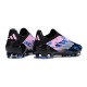 Schoen Adidas F50 Elite Laceless FG Zwart Roze Blauw