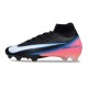 Nike Mercurial Superfly X Elite FG Voetbalschoenen Zwart Vit Roze Blauw