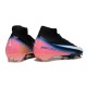 Nike Mercurial Superfly X Elite FG Voetbalschoenen Zwart Vit Roze Blauw