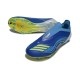 Schoen Adidas F50 Elite Laceless FG X MESSI Blauw Geel