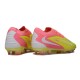 Nike Phantom 6 Low Elite Gras Voetbalschoenen Geel Roze