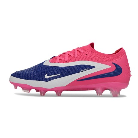Nike Phantom 6 Low Elite FG Blauw Rood