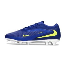 Nike Phantom 6 Low Elite FG Blauw