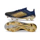 Adidas f50 + Elite Gras Voetbalschoenen Zwart Goud