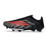 Adidas F50 + Laceless FG Voetbalschoenen Zwart Rood