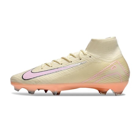 Nike Air Zoom Mercurial Superfly 10 Elite Gras Beige Roze