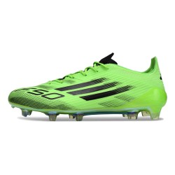 Adidas F50 Elite Gras Voetbal Schoenen Groen Zwart