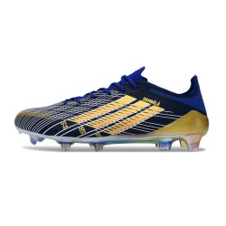 Adidas F50 Elite Gras Voetbal Schoenen Zwart Goud