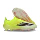 Schoen Adidas F50 Elite Laceless FG Geel Zwart