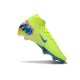 Nike Mercurial Superfly X Elite FG Voetbalschoenen Geel Blauw