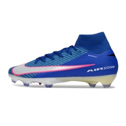 Nike Mercurial Superfly X Elite FG Voetbalschoenen Blauw Wit