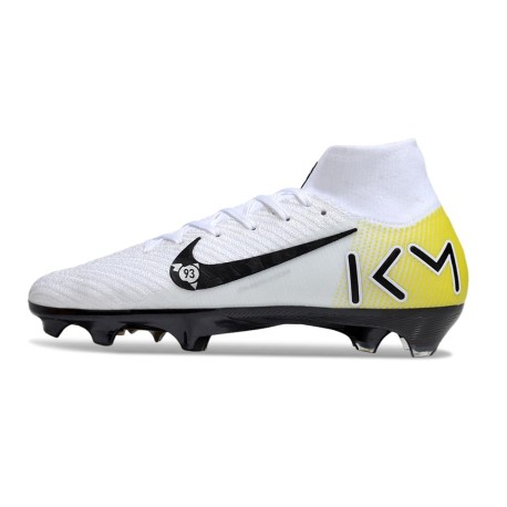 Nike Air Zoom Mercurial Superfly 10 Elite Gras Wit Zwart Geel