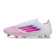 Adidas F50 Elite Gras Voetbal Schoenen Wit Roze