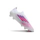 Adidas F50 Elite Gras Voetbal Schoenen Wit Roze
