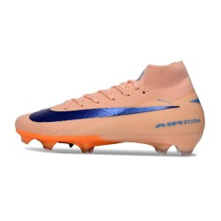 Nike Air Zoom Mercurial Superfly 10 Elite FG Oranje Blauw