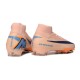 Nike Air Zoom Mercurial Superfly 10 Elite FG Oranje Blauw