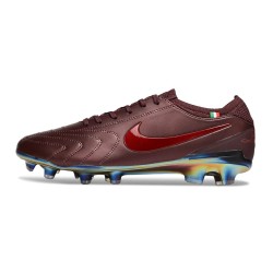 Nike Tiempo Legend 10 Elite Gras Voetbalschoenen Rood