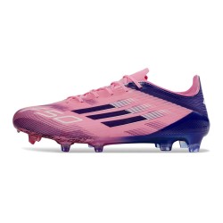 adidas F50 Elite FG Voetbalschoenen Roze Zwart