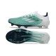adidas F50 Elite FG Voetbalschoenen Wit Groen Zilver