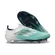 adidas F50 Elite FG Voetbalschoenen Wit Groen Zilver
