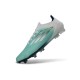 adidas F50 Elite FG Voetbalschoenen Wit Groen Zilver