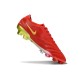 Nike Tiempo Legend 10 Elite Gras Voetbalschoenen Rood Goud