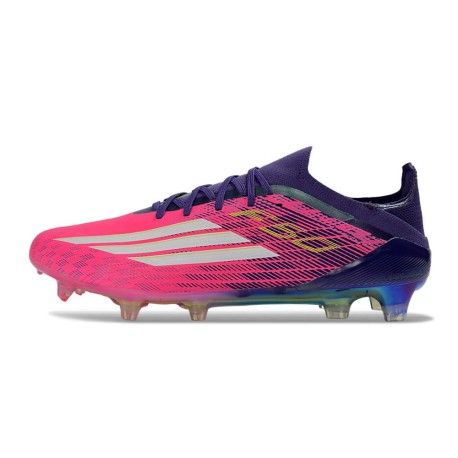 adidas F50 Elite FG Voetbalschoenen Roze Wit