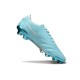 Nike Tiempo Legend 10 Elite Gras Voetbalschoenen Blauw Zilver