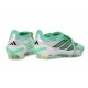 Adidas Predator 26 Elite FT FG Voetbalschoenen Groen Zilver