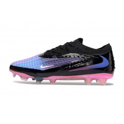 Nike Phantom 6 Low Elite FG Zwart Blauw