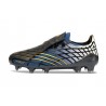 Voetbalschoenen adidas F50 Elite FG Spider Zwart Blauw Goud