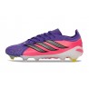 Adidas Predator Elite L FG Voetbal Schoen Paars Roze Zwart