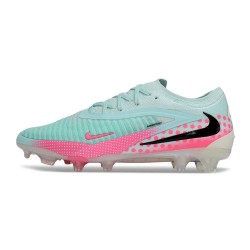 Nike Phantom 6 Low Elite FG Pistachio Frost / Roze / Zwart