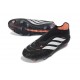 adidas Predator Elite Laceless FG Voetbalschoenen Zwart Wit