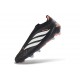 adidas Predator Elite Laceless FG Voetbalschoenen Zwart Wit