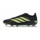 adidas Predator Elite Laceless FG Voetbalschoenen Zwart Groen
