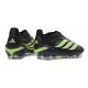 adidas Predator Elite Laceless FG Voetbalschoenen Zwart Groen