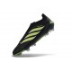 adidas Predator Elite Laceless FG Voetbalschoenen Zwart Groen