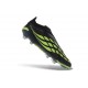 adidas Predator Elite Laceless FG Voetbalschoenen Zwart Groen