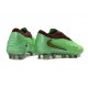 Nike Phantom 6 Low Elite FG Groen Goud