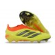 adidas Predator Elite Laceless FG Voetbalschoenen Geel Zwart Oranje