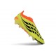 adidas Predator Elite Laceless FG Voetbalschoenen Geel Zwart Oranje