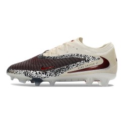 Nike Phantom 6 Low Elite FG Rood Wit Zwart