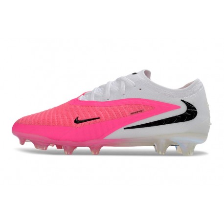 Nike Phantom 6 Low Elite FG Roze Wit Zwart