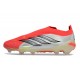adidas Predator Elite Laceless FG Voetbalschoenen Rood Wit Zwart