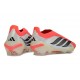adidas Predator Elite Laceless FG Voetbalschoenen Rood Wit Zwart