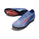Nike Zoom Mercurial Vapor 16 Elite FG Voetbalschoenen Blauw Roze