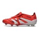 Adidas Predator Elite Fold-Over Tongue FG Voetbalschoenen Rood Wit Zwart