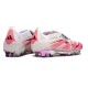 Adidas Predator Elite Fold-Over Tongue FG Voetbalschoenen Wit Roze
