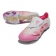 Adidas Predator Elite Fold-Over Tongue FG Voetbalschoenen Wit Roze